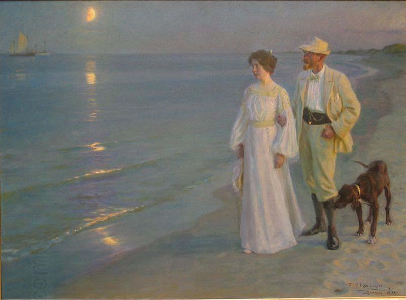 Peder Severin Kroyer Artist and his wife